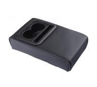 Cojín de Refuerzo para reposabrazos de Coche para Mercedes Benz New C-Class W205L 2014-2023,Soporte de cojín Protector para reposabrazos Central de Coche,A/Black Basic Style