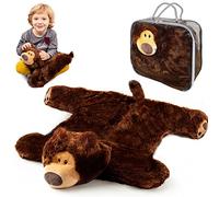 Cojín De Regazo Con Lastre Para Niños | Calmante Y Reconfortante | Animal De Regazo | Peluche Sensorial | Manta De Regazo Para Trastorno Sensorial | Ayuda En Autismo, Tdah, Ansiedad Estrés | 2.3 Kg