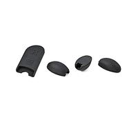 Cojín de reposamuñecas para saxofón, 3 elevadores de llaves de palma de goma, piezas de instrumento de viento de madera para saxofón soprano de tenores altos