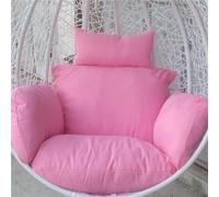 Cojín de repuesto para silla de huevo, cojín grueso para colgar al aire libre con lazos, reposacabezas y reposabrazos para jardín interior y exterior