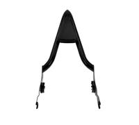 Cojín de respaldo extraíble Ajuste para Harley Touring Road King Glide 2009-2025 motocicleta negro respaldo desmontable de pasajero Sissy Bar