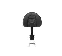 Cojín de respaldo extraíble Ajuste para Indian Chief Chieftain Roadmaster 2014-2025, Kit de respaldo de conductor de motocicleta negro de cuero Pu