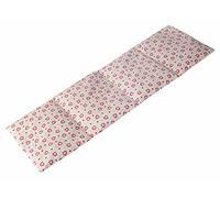 Cojín de semillas de uva de 4 cámaras, 20 x 60 cm, grande, rústico, amor - Cojín de calor y frío - Cojín de semillas