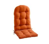 Cojín de Silla Adirondack de Espalda Alta, cojín de Mecedora Impermeable, Cojines de Patio para Muebles de Exterior,Orange Color