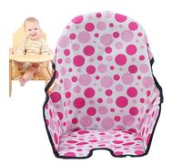 Cojín de Silla Alta Para Ikeas, Funda Asiento Trona Bebe Con Accesorios, Pieghevole Childs Sedia Coprisedili Ricoperto-No Include Seggiolone y Cintura de Seguridad