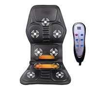 Cojín de Silla de Masaje,Respaldo de Masaje Cojín,Asiento Masajeador Portátil por Vibración 9 Nodos y Control de Velocidad Relajación de Fatiga en Casa,Oficina o Coche