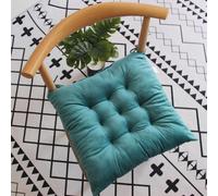Cojín de Silla de Oficina de Terciopelo Cristal, Alfombrilla para Estudiante en Colores y Acolchado para Otoño e Invierno - 1