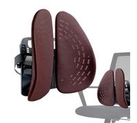 Cojín de silla genérico Almohada de apoyo lumbar | Almohada de apoyo lumbar para espalda, cóccix, alivio del cóccix, silla de ruedas negra