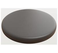 Cojín De Silla Redondo De Cuero Cojines De Asiento Redondos De Espuma Viscoelástica para Sillas Cojín Redondo para Sillas De Cocina con Funda Extraíble Y Respaldo Antideslizante 4.5CM Thick (Color :