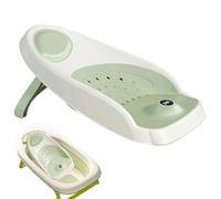 Cojín de soporte de baño para bebé - Silla de baño ergonómica para asiento de baño antideslizante para bebé | Bañera cómoda para bebé, fácil de enjuagar, con agujeros de drenaje, si