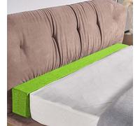 Cojín de soporte de puente de cama y extensor de colchón con funda extraíble, almohada para cama/cabecero/espacio de pared (120 x 15 x 15 cm)