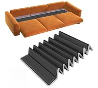 Cojín de Soporte para sofá con Asiento Que se Hunde Almohada Soporte para Asiento Hundido de Sofá 167,5x43 cm Tablero Madera Plegable Protector con Tela Oxford Compatible con Sofás de 3 Plazas