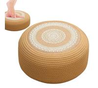 Cojín de suelo - Asiento tejido de paja | Cojín de paja para meditación, cojines de tatami | Asiento de tatami transpirable tejido a mano para , yoga, hogar y meditación