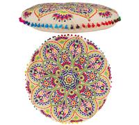 Cojín De Suelo Boho Diseño Cojín Decorativo Hakika