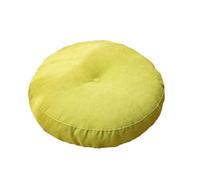 Cojín de suelo grueso for silla meditación, futón simple, redondo, algodón y lino, for balcón para exteriores, cojín de yoga(Mint,Round 42cm)