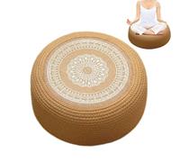 Cojín de suelo japonés | Cojín de meditación para sentarse en el suelo | Cojín de meditación Zen Yoga Asiento Acolchado para Ejercicios de Relajación y Actividades