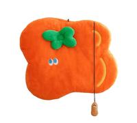 Cojín de sueño genérico para gatos - Manta de suelo naranja para animales - Cama de lavable para relajarse en interiores y descansar diariamente en apartamento salón cocina casa