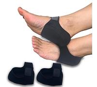 Cojín de talón de gel para dolor de talón, fascitis plantar, protectores de talón, almohadillas de talón ideales para pies doloridos, tendinitis, espolón óseo, reparación de talón agrietado, para