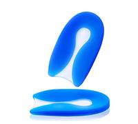 Cojín de talón en forma de U, almohadilla de fascitis plantar de silicona para talón y alivio instantáneo del dolor por Toe Glow