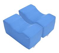 Cojín de Tobillo antiúlceras de presión, Cojín de reposapiernas antiescaras Cojines de Talon Protector Cojín de posicionamiento de piernas de Esponja Proporciona Soporte para Rodillas