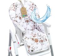 Cojín de trona reductor de asiento para bebé niños funda de asiento | funda para Chicco Polly Peg Perego tronas universal acolchado repelente al agua antideslizante duradero Hojas