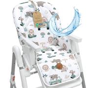 Cojín de trona reductor de asiento para bebé niños funda de asiento | funda para Chicco Polly Peg Perego tronas universal acolchado repelente al agua antideslizante duradero África