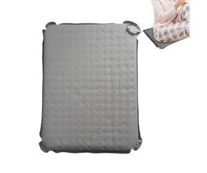 Cojín de viaje inflable - Cojín de aire autoinflable para silla de camping | Cojín de aire compacto y portátil para avión, coche, barco, kayak, estadio, concierto, deportes, senderismo, viaje de