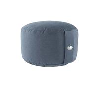 Lotuscrafts Cojin Meditacion Yoga Lotus - Altura 20 cm - Relleno con Cáscaras de Espelta - Cubierta en Algodon Lavable - Cojin Suelo Redondo - Cojin Yoga - Meditation Cushion - Certificado Gots