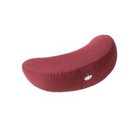 Lotuscrafts Cojin Yoga Meditation Media Luna Shanti - Relleno de Espelta - Cubierta en Algodon Lavable- Cojin Yoga Zafu - Cojin Suelo Media Luna - Meditation Cushion - Certificado Gots