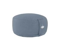 Lotuscrafts Cojín Meditación Yoga Lotus - Altura 15 cm - Relleno de Espelta - Cubierta en Algodón Lavable - Zafu Redondo Para Suelo - Meditation Cushion - Certificado Gots