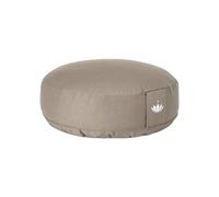 Lotuscrafts Cojin Meditacion Yoga Lotus - Altura 10 cm - Relleno de Espelta - Cubierta en Algodon Lavable- Zafu Meditación - Cojin Suelo Redondo - Cojin Yoga - Meditation Cushion - Certificado Gots