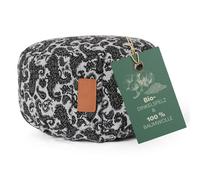 #Cojín de Yoga Vishnu Relleno de Piel Orgánica Redondo 30 X 15 Cm Estilo 2 (Ro