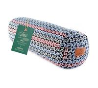 #DoYourYoga Bolster Yoga Rodillo »Krishna« para Yin Yoga 68 x 22 cm - Relleno de espelta orgánica - Cubierta en Coton Lavable - Cojín Zafu Yoga Rodilla - Rulo Pilates o Yoga