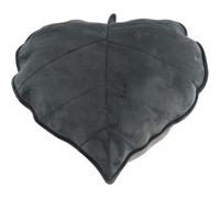 Cojín decorativo con diseño inspirado en la naturaleza, forma de hoja 3D para la decoración del hogar, cojín lumbar para sofá multiusos, tejido