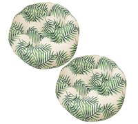 Cojín Decorativo de Asiento, Cojines Sillas Jardin Pack 2 Cojines Redondos Cojines de Asiento for Sillas de Terraza Cocina Patio Balcón Salón,Adecuado for decoración al aire libre(27#,2pcs:45cm/17.7i