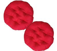 Cojín Decorativo de Asiento, Cojines Sillas Jardin Pack 2 Cojines Redondos Cojines de Asiento for Sillas de Terraza Cocina Patio Balcón Salón,Adecuado for decoración al aire libre(15#,2pcs:40cm/15.7i