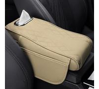 Cojín del Reposabrazos del Automóvil para Nissan X-Trail (2015-2016), Cojín De Apoyabrazos De Cuero para Coche, con Bolsa de Almacenamiento