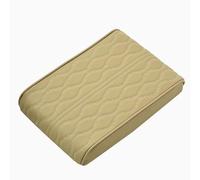 Cojín del Reposabrazos para Cadillac ATS Coupe 2015 2016 2017 2018 2019, Cuero Cubierta del Reposabrazos de La Consola Central, Coche Interior Accesorios,Beige