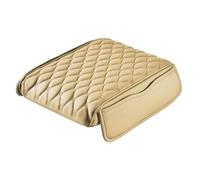 Cojín del Reposabrazos para Fiat 500X 2022 2023 2024 2025, Cubierta del Reposabrazos de La Cuero Consola Central, Coche Interior Accesorios,Beige