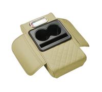 Cojín del Reposabrazos para Fiat Marea 185 1996-2000 2001 2002 2003, Multifuncional Cuero Cubierta del Reposabrazos de La Consola Central, Coche Accesorios,Beige