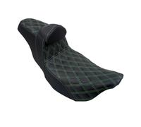 Cojín Delantero Conductor Asiento doble para motocicleta con cojines para el respaldo del conductor y pasajero delantero trasero para Touring Street Glide CVO 09-23