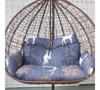 Cojín Doble Colgante For Silla, 110 X 150 Cm (43 X 59 Pulgadas), Grueso, Tipo Hamaca, Extraíble Y Suave.(Style11)