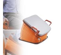 Cojín eléctrico de asistencia para asiento, dispositivo de elevación con asa de transporte, soporta hasta 220 libras, asistencia de elevación de silla de 35°, inalámbrico y recargable con alfombrilla