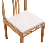 Cojín Elevador de 40 x 40 x 3 cm (1 Unidad) con Lazos y Base Antideslizante para Cocina, salón, Patio y Oficina con Fundas extraíbles.