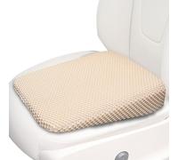 Cojín elevador de asiento del conductor, transpirable, antideslizante, cojín elevador, cojín para reducir la presión, espuma elástica para aumentar la altura, asiento compacto portátil | coche