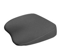 Cojín elevador de asiento para coche, cojín de asiento de 3.2 pulgadas de grosor, espuma viscoelástica ergonómica para mejorar el ángulo de visión