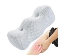 Cojín elevador de piernas de espuma, cojín de espuma con memoria elevada, almohada de espuma Hill Shape | Ergonómico soporte para piernas Elevation Cushion, Orthopedic Comfort Alignment Elevation