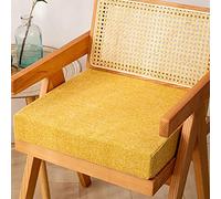 Cojín elevador de sillón,Cojines gruesos de asiento de silla,Cojín de asiento de espuma,Cojines de asiento de jardín para comedor Patio jardín silla cojín trasero