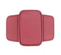 Cojín Elevador Para Reposabrazos De Coche Bolsa Almacenamiento Consola Central Funda Protectora Almohadilla Elevadora Para El Interior Del Para OPEL Para ASTRA Vehículo posabrazos(Red)