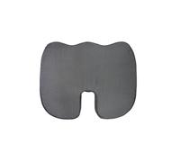Inphysio® Cojín Cóccix Ergonómico en Forma de U, Cojín de Espuma con Memoria, Almohadilla para Sentarse, Hipoalergénico, Tela de Malla 3D Higiénica, Antideslizante, 45,8 x 37,5 x 6,4 cm